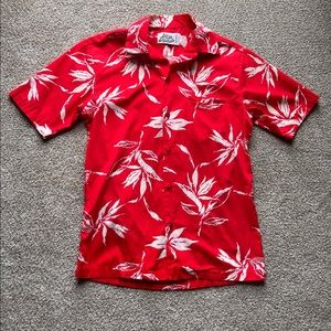 Vintage Hawaiian Button up Blouse